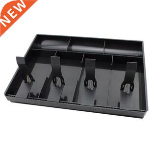 4 Bill 3 Coin Slots Cash Register Drawer Insert Tray Classif