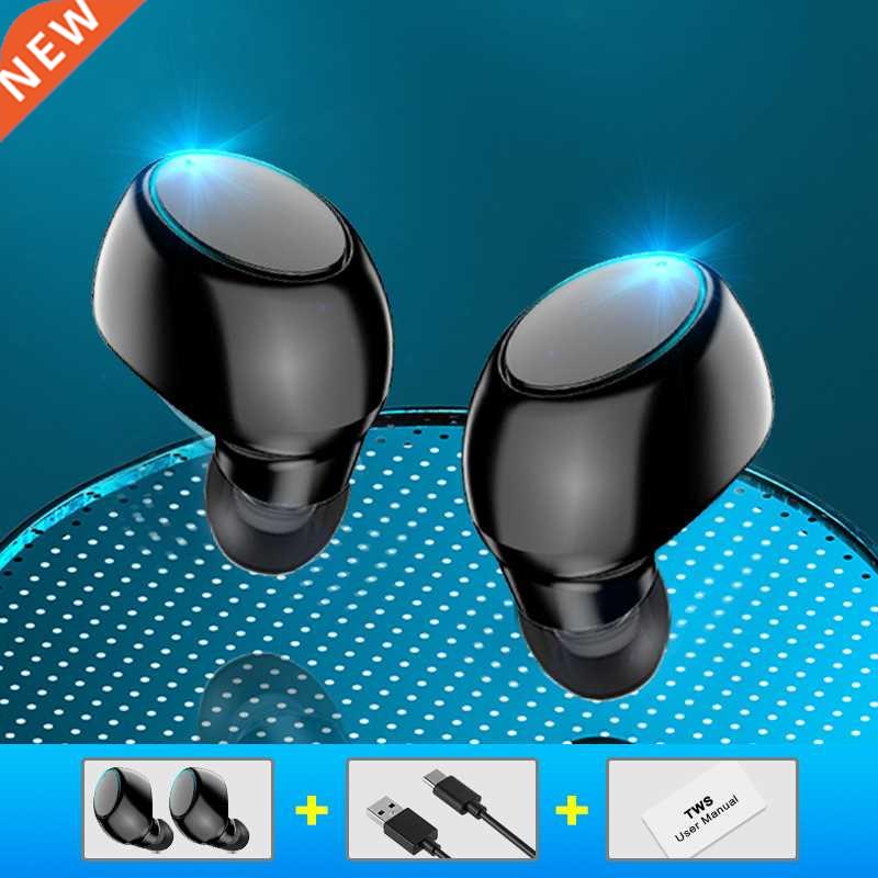 T Wireless Headphones Bluetooth Earphones Stereo HIFI Earb