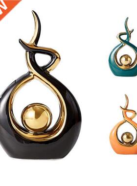 Home Decoration Accessories For Living Room Ceramic Abstract