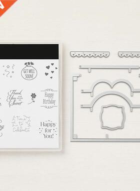 Metal cutting dies and stamps CANDY GIFT WEDDING BOX Scrapb