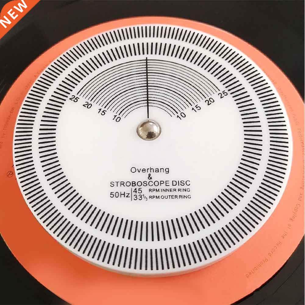 Acrylic Disc Stabilizer Accurate Gauge Protractor ibratio