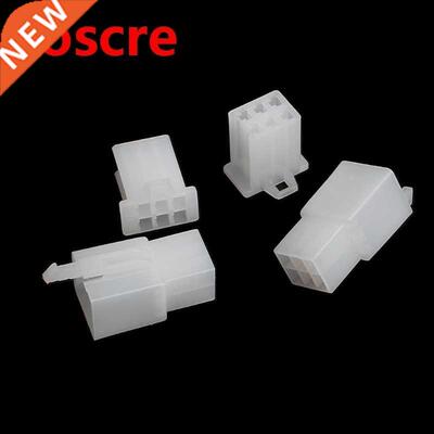 10 Sets 2.8mm 6 Pin Electrical Wire Connector Male Female Pl