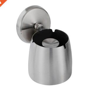 Outdoor ndoor Stanless Steel Ashtray wth Ld Cover Wndpr