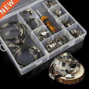 304 Stainless Steel Worm Drive high qulity Hose Clamp Set Fu