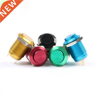 12mm Metal Oxidized push button Switch flat round waterproof