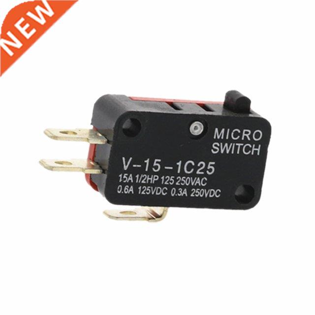 100Pcs Safety Automation Micro Limit Switch V-15-1C25 Roller
