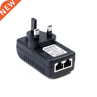 48V DC 0.5A POE Injector POE Switch Ethernet Power Adapter U