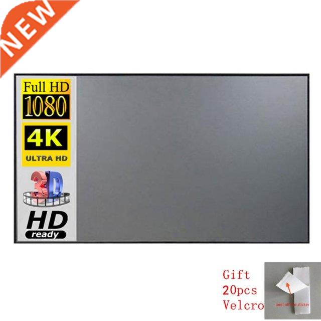 16:9 Projector Portable Screen Easy To Fold Simple Curtain A
