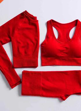 Energy Seamless Yoga Set Sport Outfit For Woman Gym Clothing