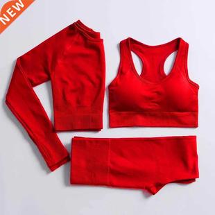 Set Sport Gym Seamless Clothing Woman Yoga For Energy Outfit