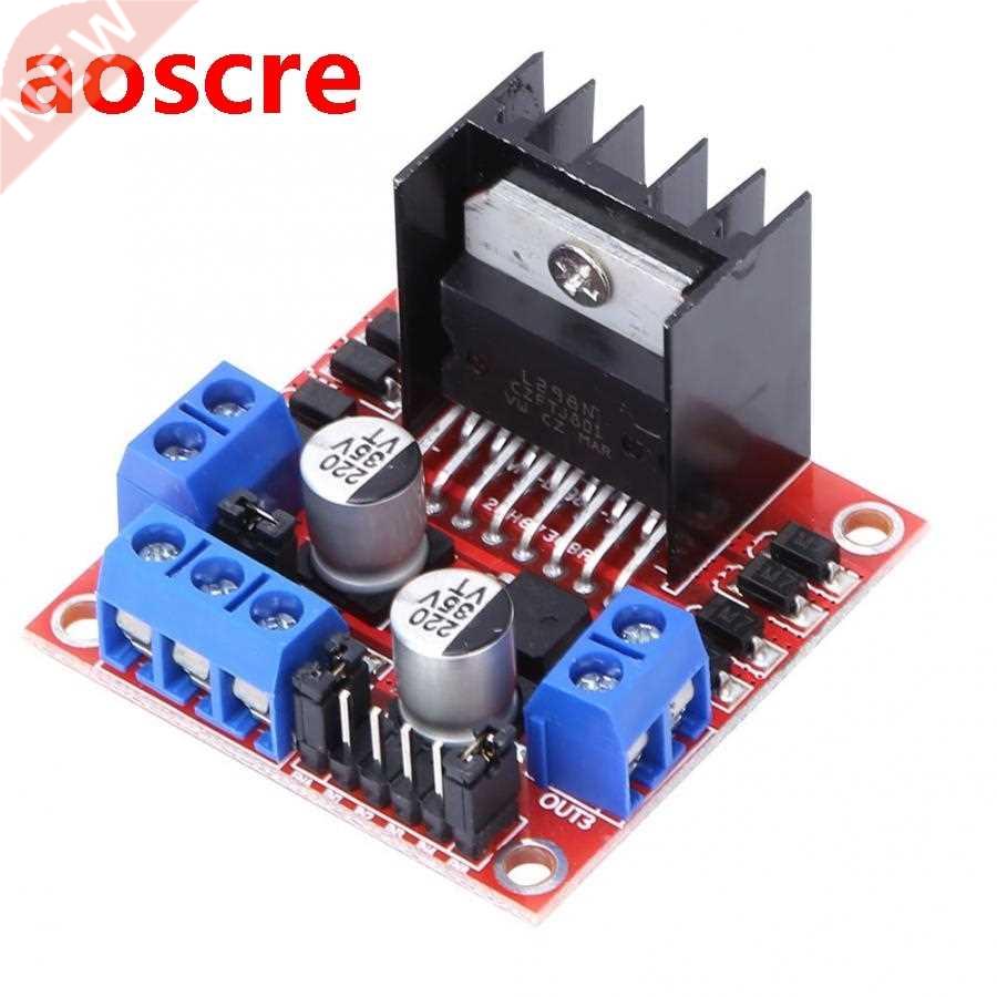 L298N Motor Drive Board Module Double H Bridge Compatible Wi