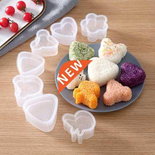 Onigiri Pre set Food Ball Rice Sushi DIY Mold 4pcs 2pcs