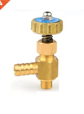 10mm Hose ar x M10*1 Male Thread Angle rass Needle Valve