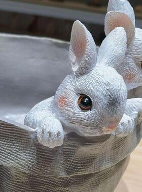 Resin Cute Succulent Pots Containers Vase Bonsai Pot Home Of