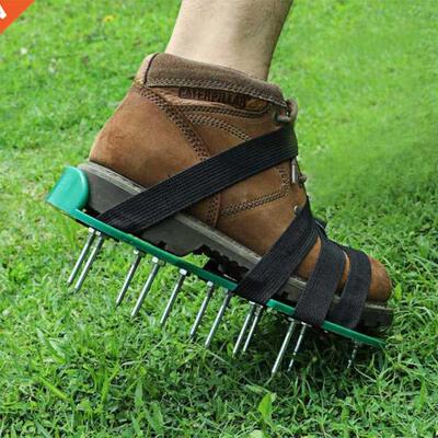 Spike Sandals for Aerating Lawn Effectively Aerating Soil fo
