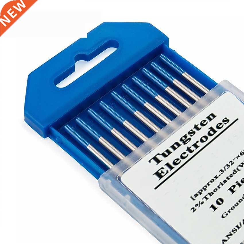 10pcs 2% Lanthanated WL20 TIG Tungen Electrode 1.0 1.6 2.0