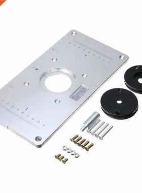 Router Table Insert Plate With 4pcs Router Insert Rings Wood
