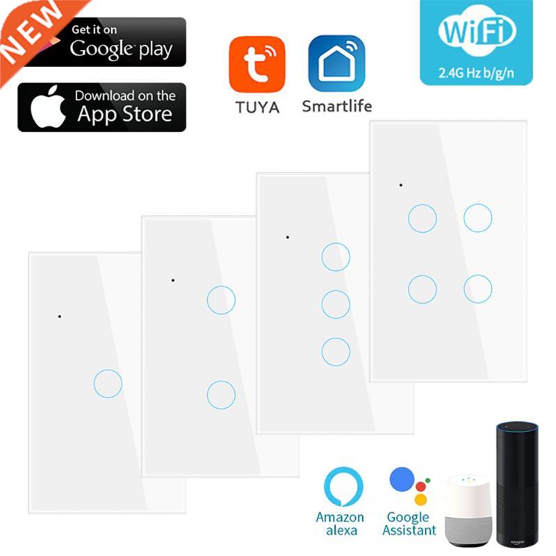 Smart Wifi Touch Switch Neutral Wire Required Smart Home 1/2