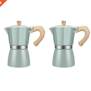 Mocha Aluminum Espresso Percolator Coffee Pot Maker