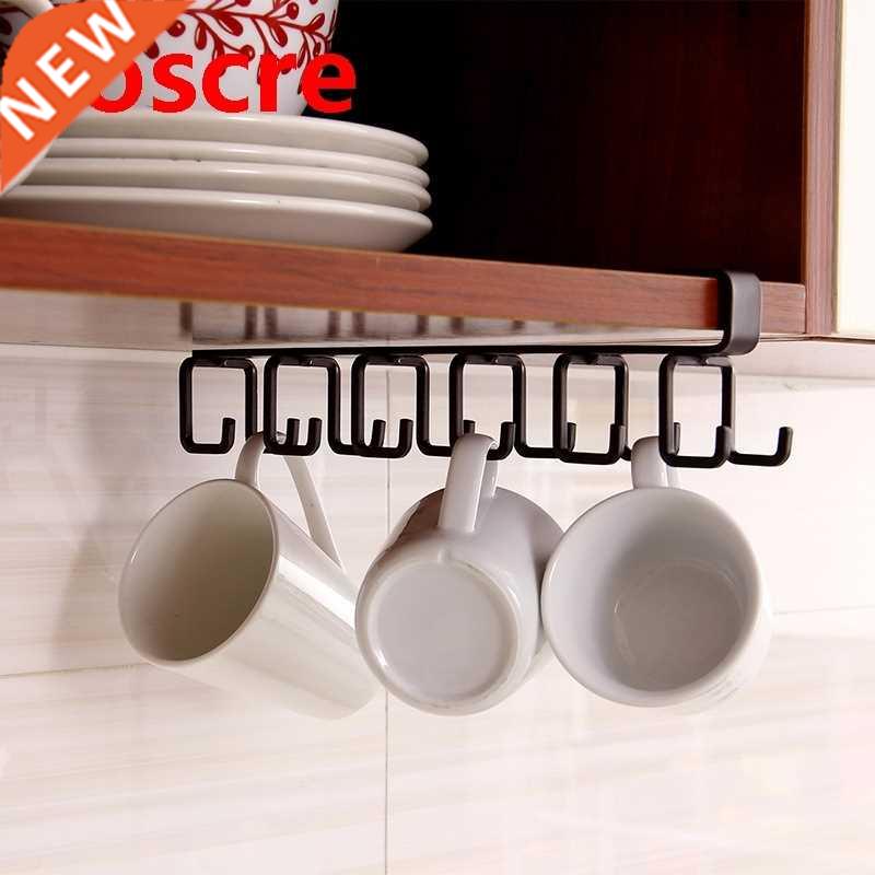Kitchen Storage Rack Cupboard Hanging Hook Shelf Hanger Stor