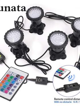 LED Underwater Lights Waterproof Lamp RGB 36leds Underwater