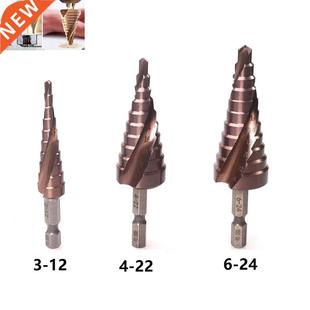Cobalt 12mm 24mm Pcs Coated Bit 22mm Drill Step HSS