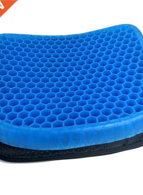 Flexible Ice gel Cooling Pad Seat Cushion with Black Non-sli