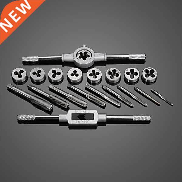 20pcs M-M12 Screw Thread Metric Plugs Taps Tap wrench Die