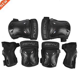 6Pcs/set Protective Gear Set Skating Helmet Knee Pads Elbow