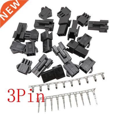 50Sets JST SM2.54  Pin Female Male Housing Terminals Wire C