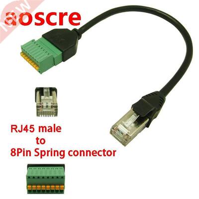 10pcs terminal block Single-port network wiring box RJ45 net