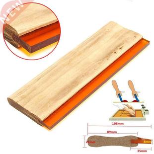Scraper Flat Printing Screen Silk Handle Wood Head 5cm