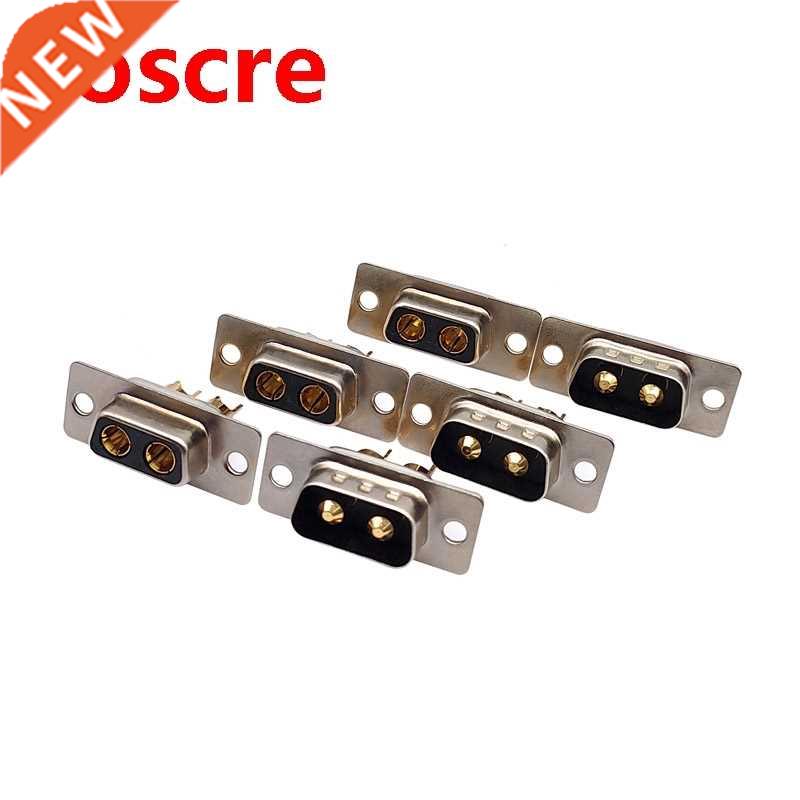 1PCS 2W2 30A 2 PIN Gold plated male female high current Conn