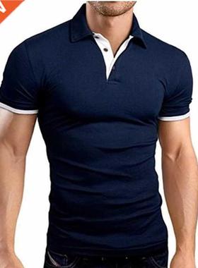 MRMT 2022 Brand New Men's T-shirt Lapel Casual Short-sle