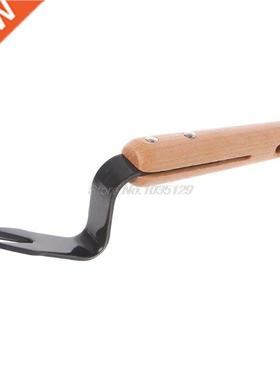 Forked Head Hand Weeder Puller Remove Weeds Shovel Gden Tr