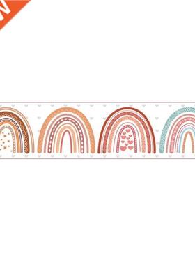 20M Simply Stylish Boho Rainbow Bulletin Board Borders Rainb