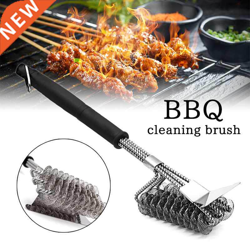 Barbecue Grill Brush Cleaning Brush Stainless Steel Cooking