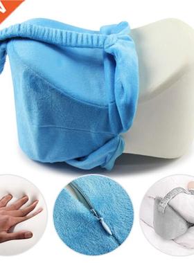 Memory Foam Knee Pillow Leg Cushions Side Sleeper Body Trave