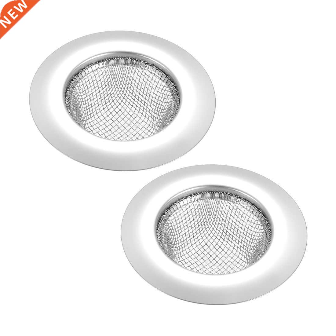 2 pcs kitchen sink garbage strainer, 1.77 inches stainless