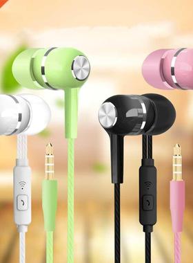 Mobile Wired Headphones Sport Earphone In Ear 3.5 Sport Earb