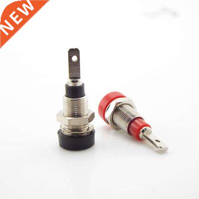 5pcs Brass 2mm Banana Female Jack Chassis Panel Mount Socket