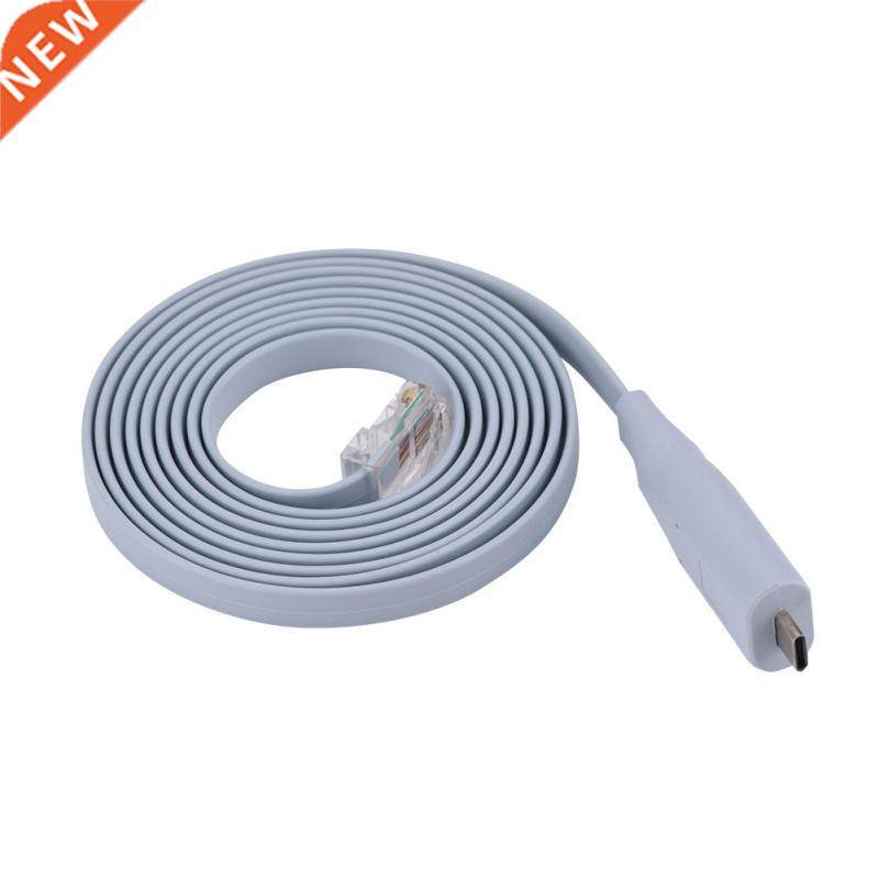 5.9ft Type-C to RJ45 CAT5 Console Adapter Cable Cord For Cis