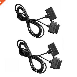 Quality Black For 1Lot SNES Cords High Cable 2Pcs Extension