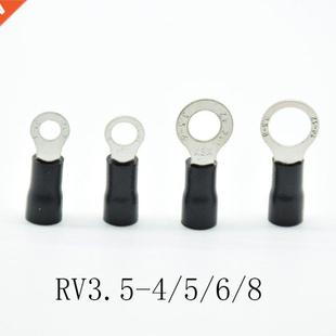 Crmp nsulaton black Rng RV3.5 50Pcs Termnal