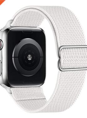 Nylon Loop Strap For Apple Watch Band 44 40 45 41 38