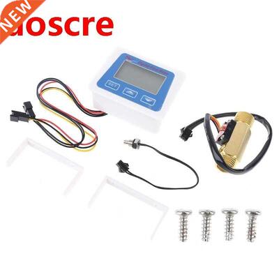 Digital Lcd Display Water Flow Sensor Meter Flowmeter Rotame