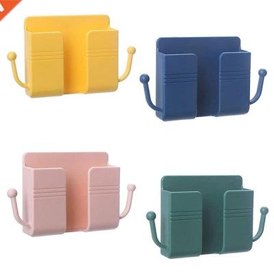 Wall Mounted Remote Control Holder Storage Box with Hook,Cha