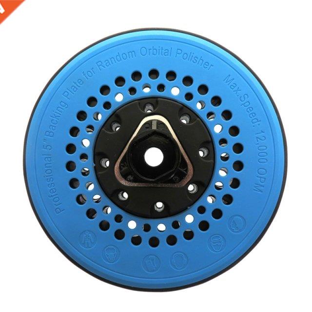 5 Inch 49-Hole Dust Free Backing Pad Hook and Loop Sanding P