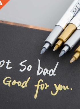 1pc Metallic Color Waterproof Permanent Oil Marker Pen For