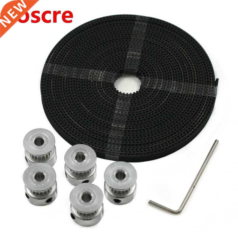 5M GT2 Timing Pulley Kit 20Teeth 5mm Bore Synchronous Wheels